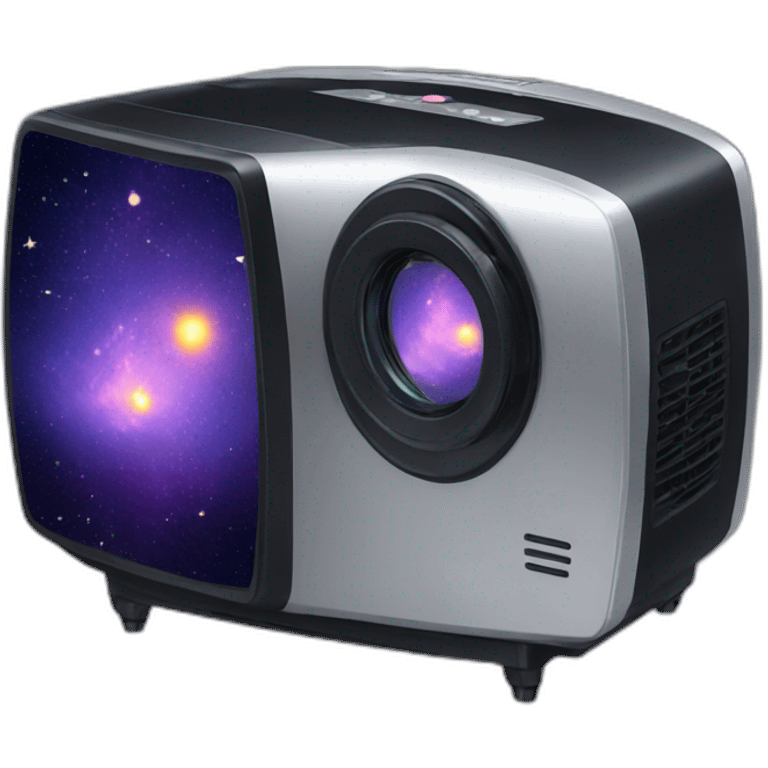 Galaxy projector emoji