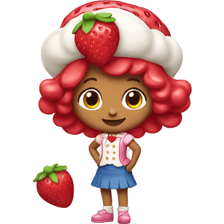 Strawberry shortcake  emoji