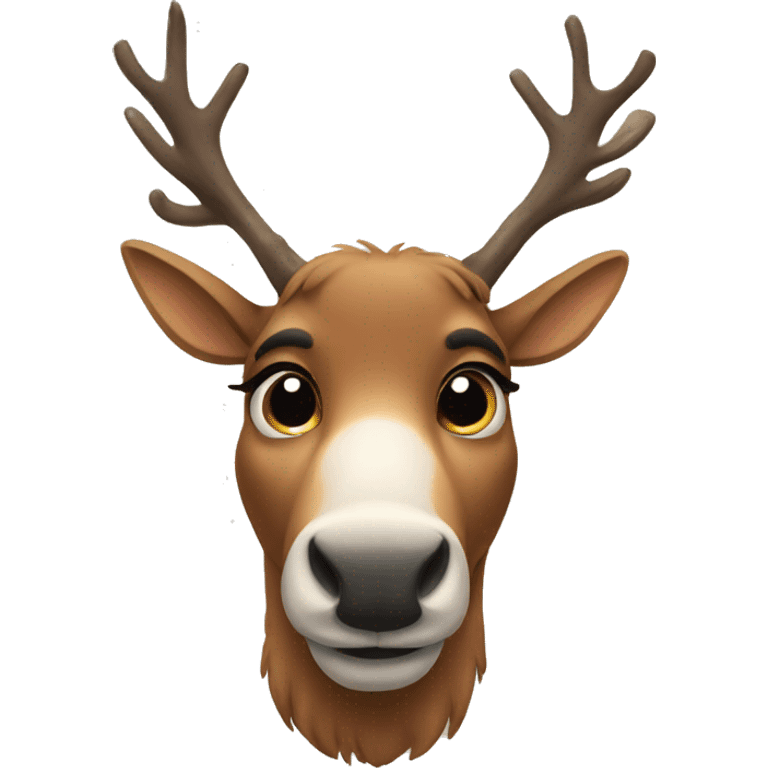 Reindeer emoji