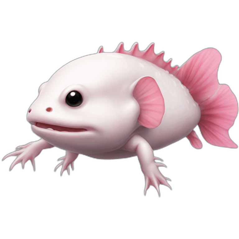 Souris axolotl emoji