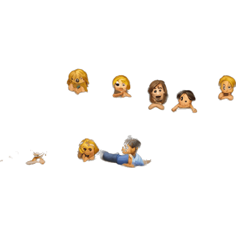 cave pleine d'enfants  emoji