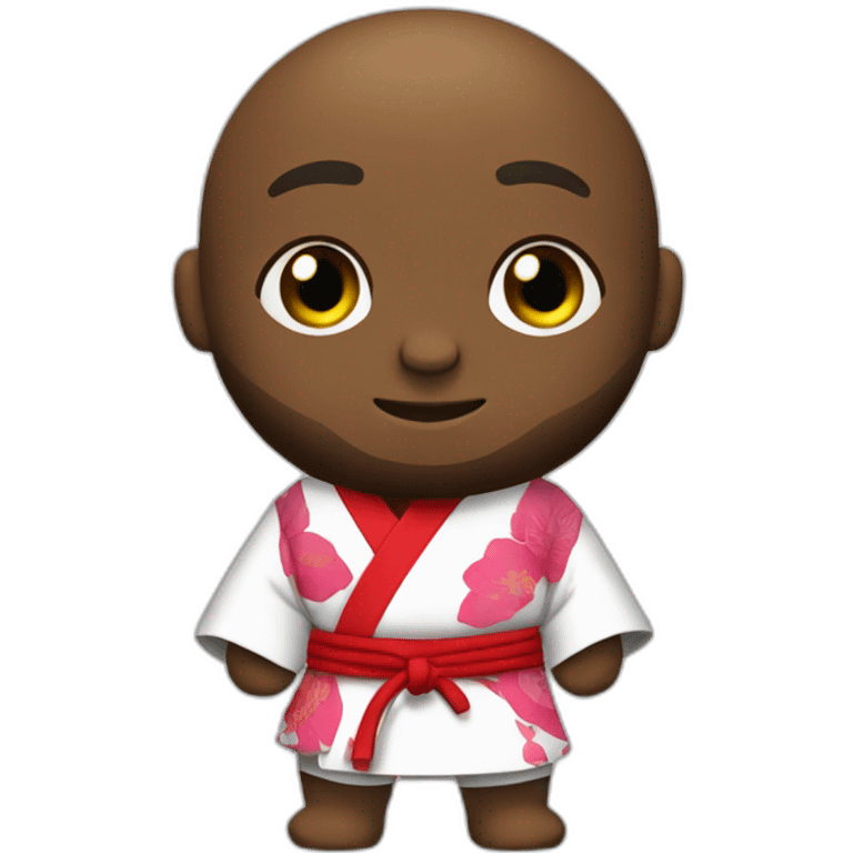 Teddy Riner en kimono emoji