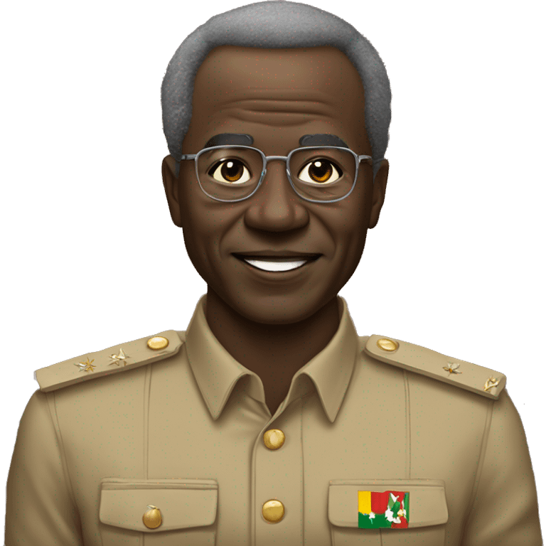 Ib Traoré président du Burkina Faso  emoji