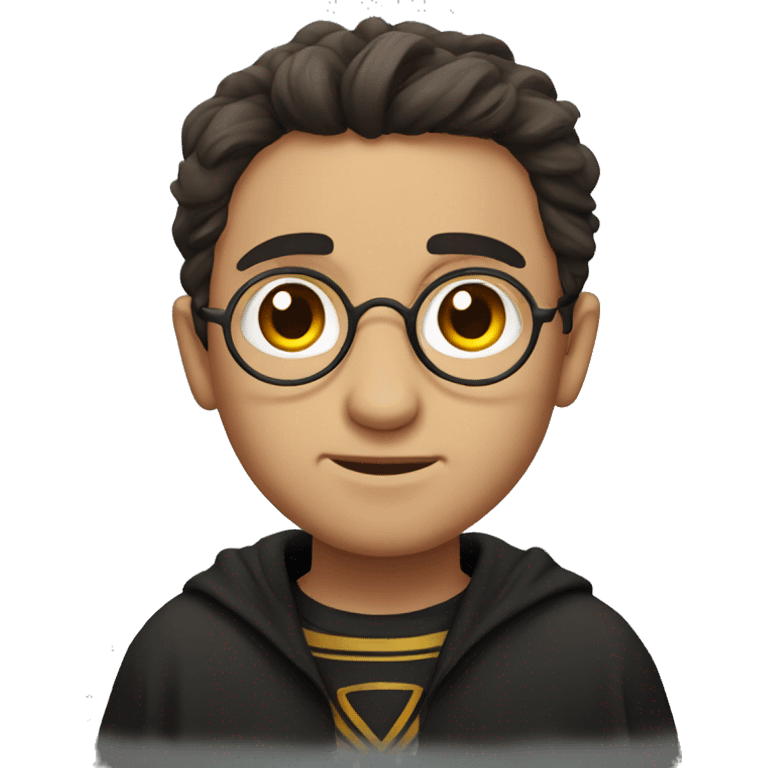 Harry potter with scar on forehead emoji