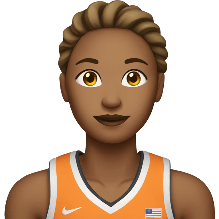 write female basketball player emoji