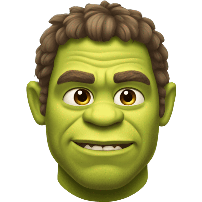 Buff Shrek emoji