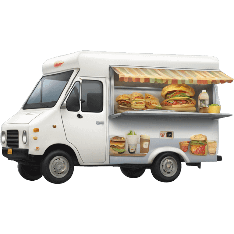 Toyota 86 1973 food truck  emoji