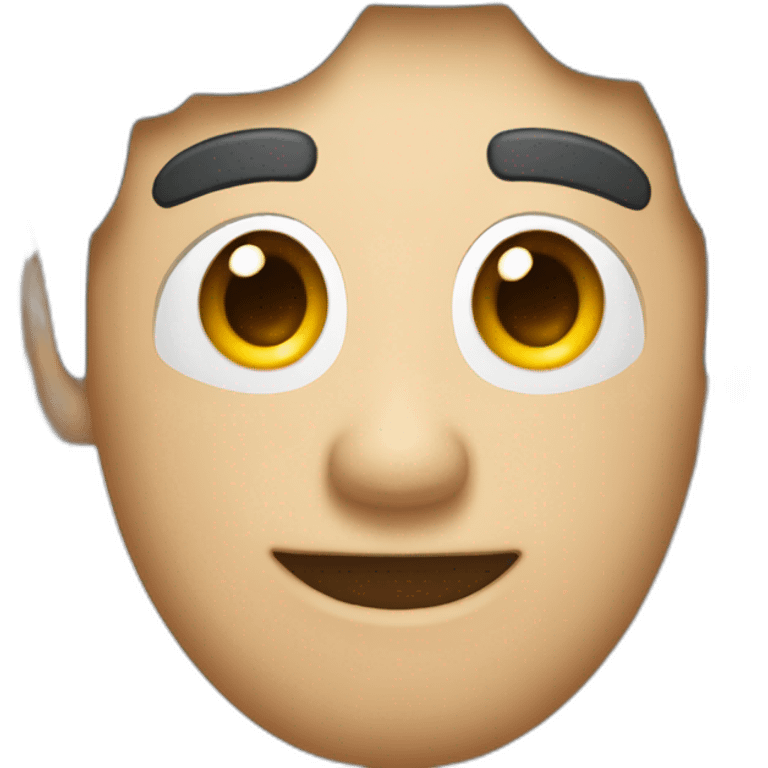 dark hair cell phone repairman emoji