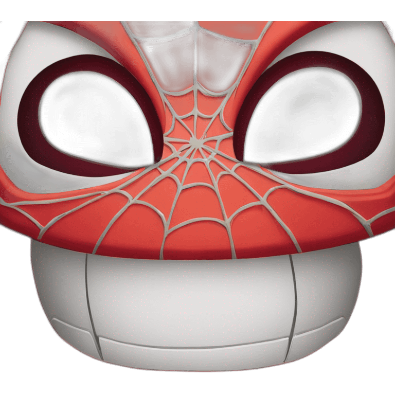 Spider man smile emoji