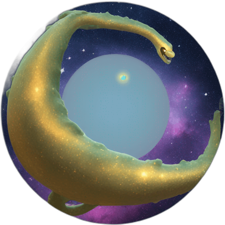 Ouroboros in space  emoji