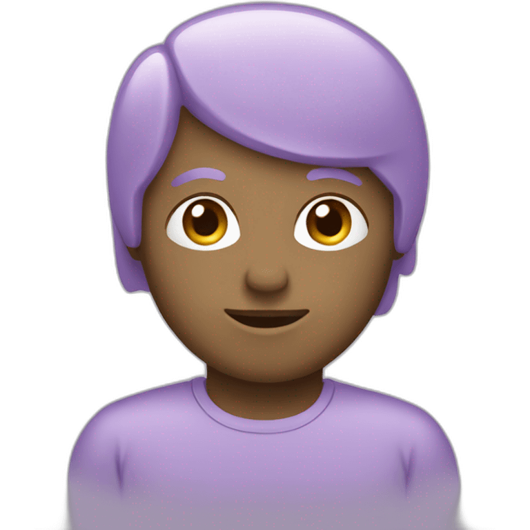 Light purple % emoji