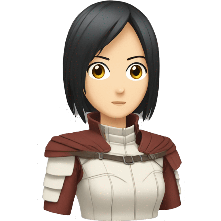 mikasa ackermann emoji