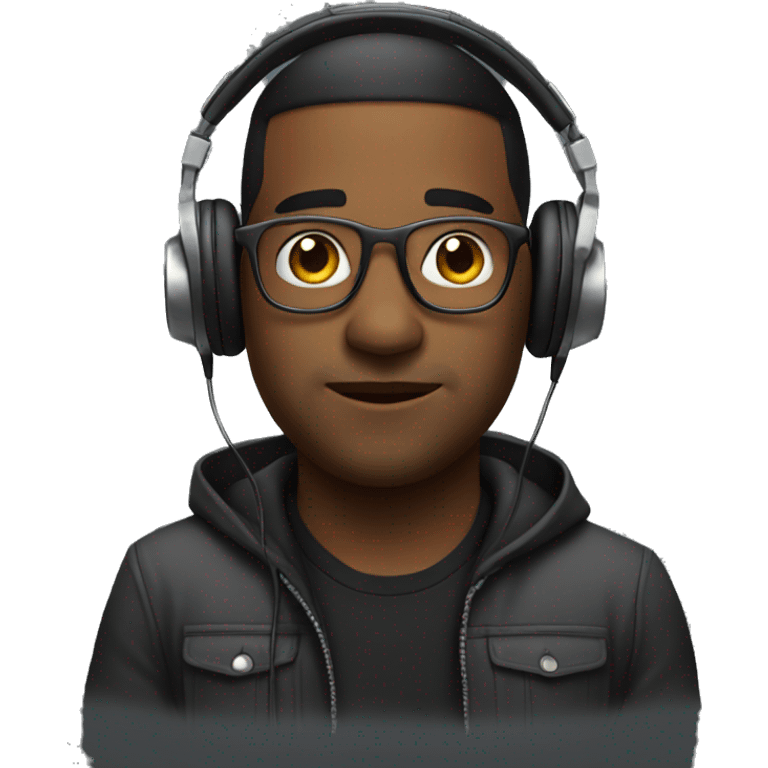 producer with headphones emoji