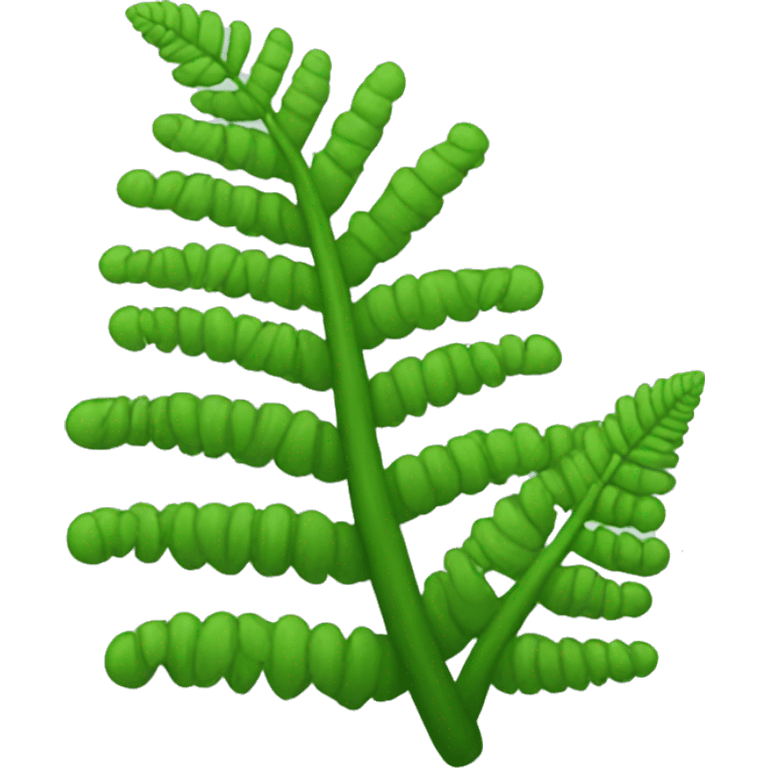 Fern flower emoji