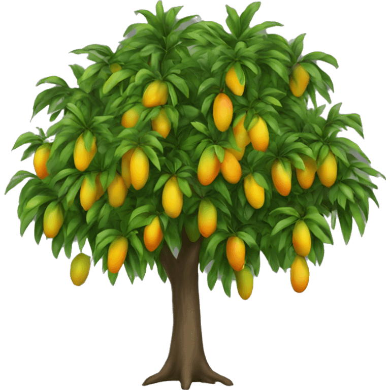 Mango tree emoji