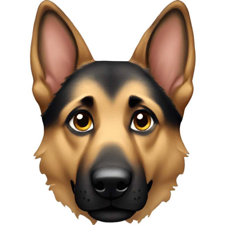 German shepherd  emoji