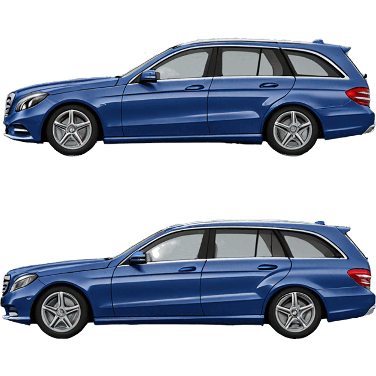 Mercedes E 300de T-Modell canvasitblau emoji