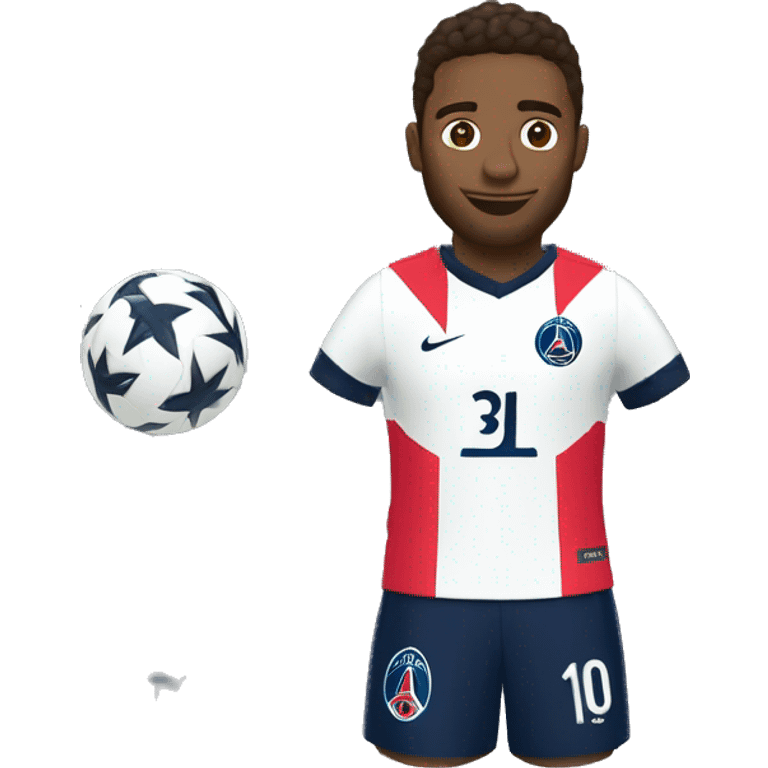 le psg vainqeur de la ligue des champions emoji