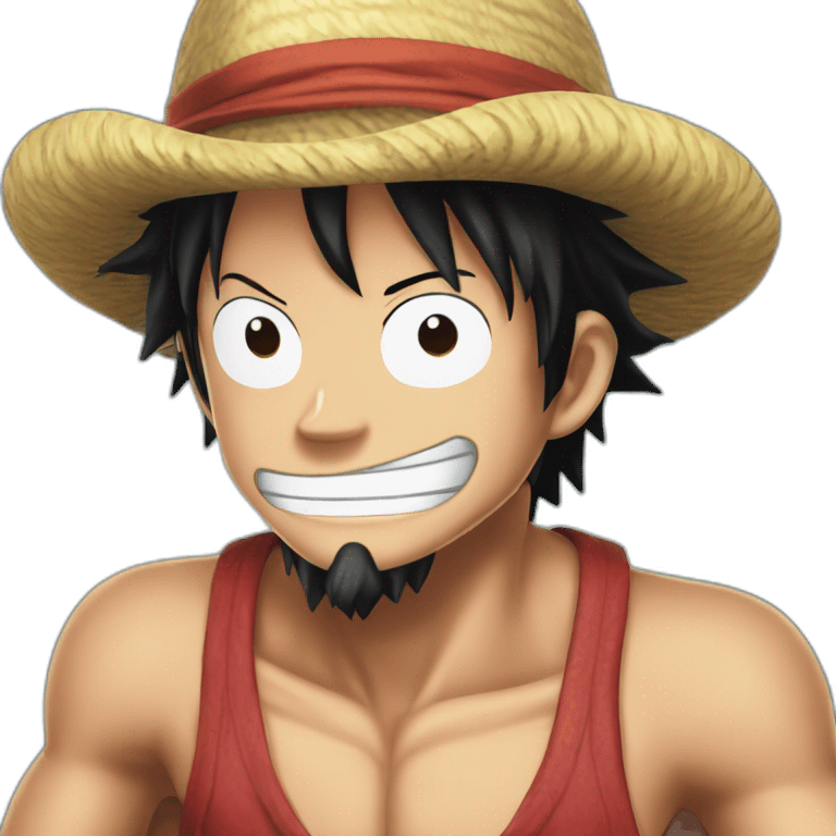 one piece monke d luffy emoji