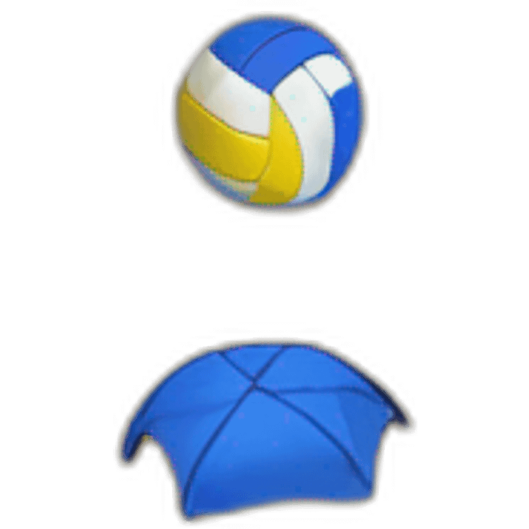 Beach Volleyball river emoji