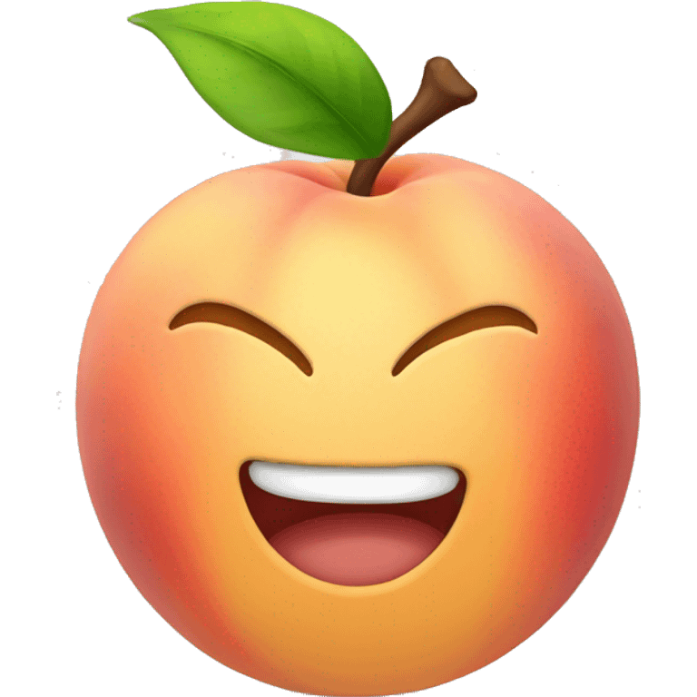 peach work out emoji