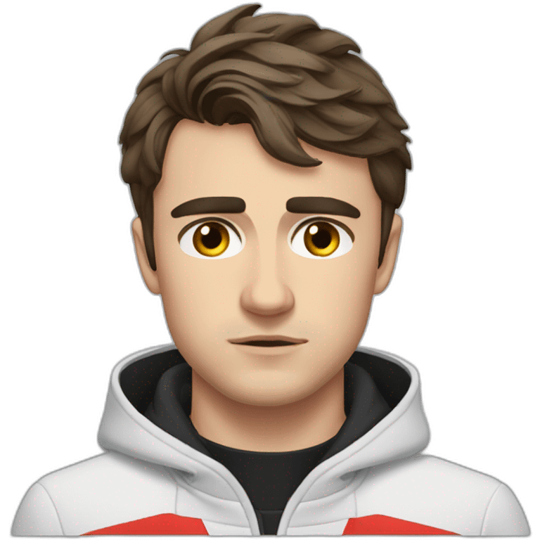 Charles Leclerc sad emoji