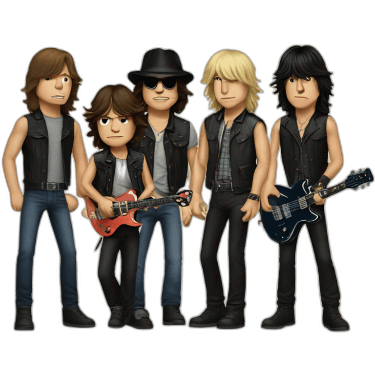 AC-DC band emoji