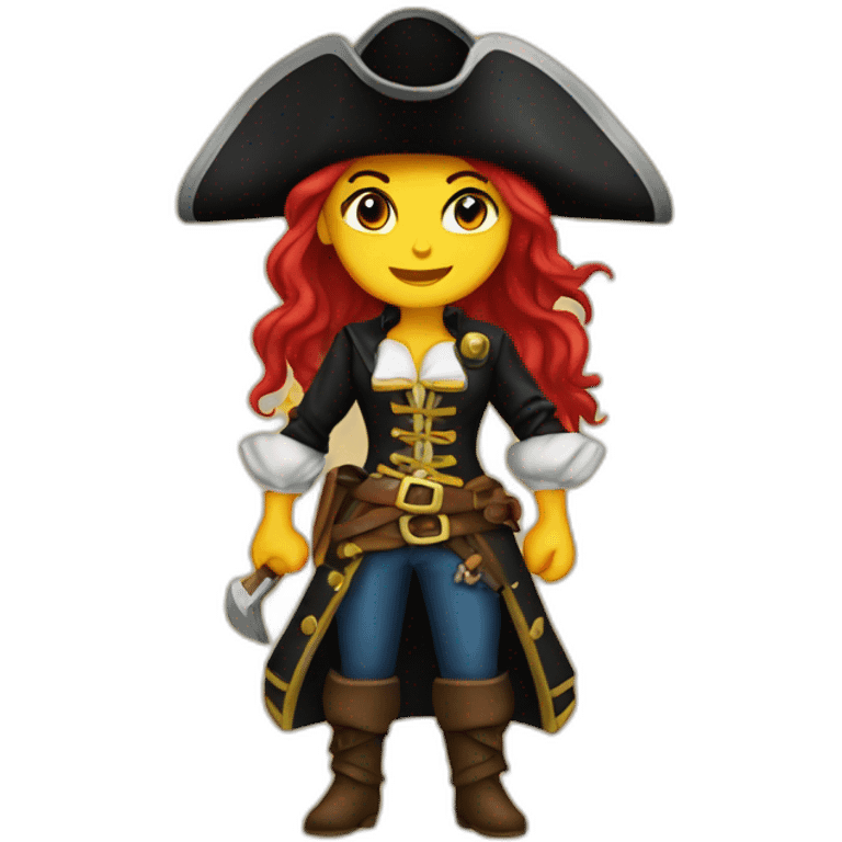 female pirate emoji