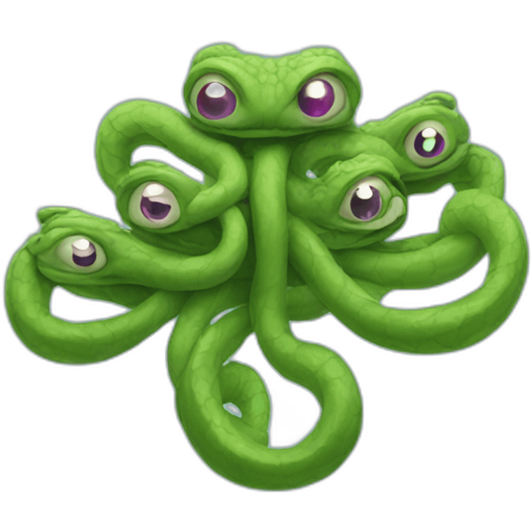 hydra with 3 eyes emoji