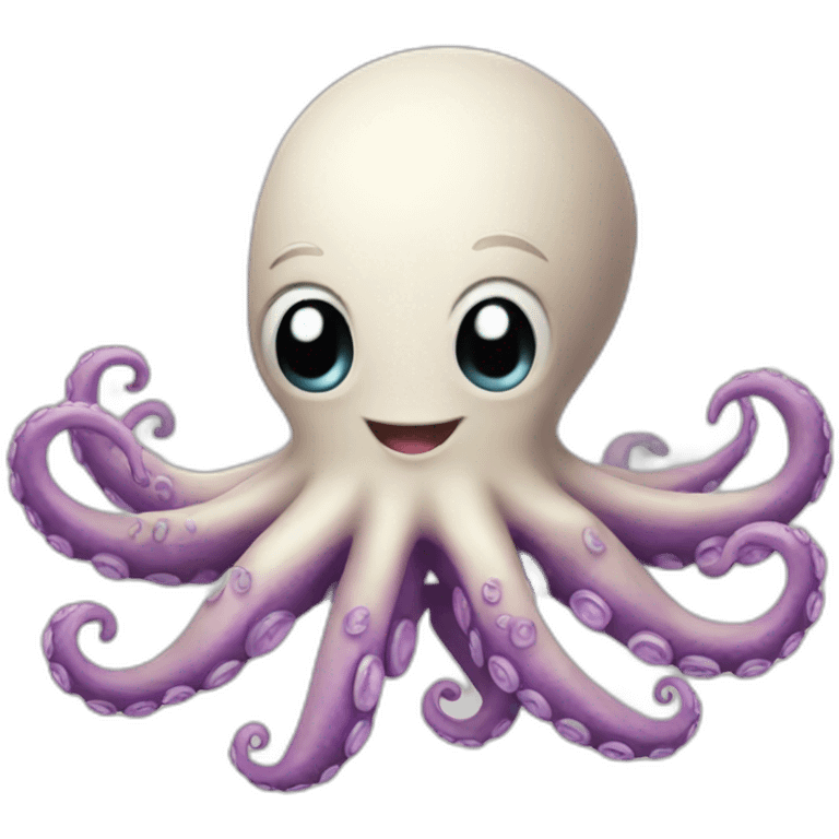 happy octopus emoji