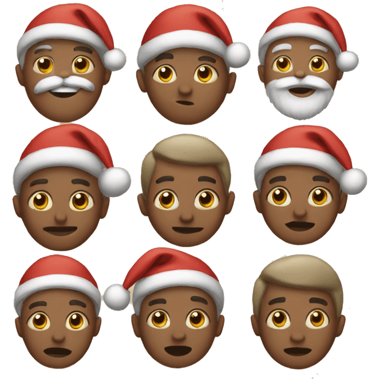 Christmas emojis aestetic emoji