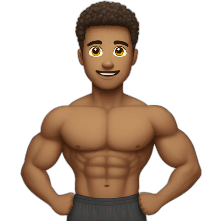 Gym boy emoji