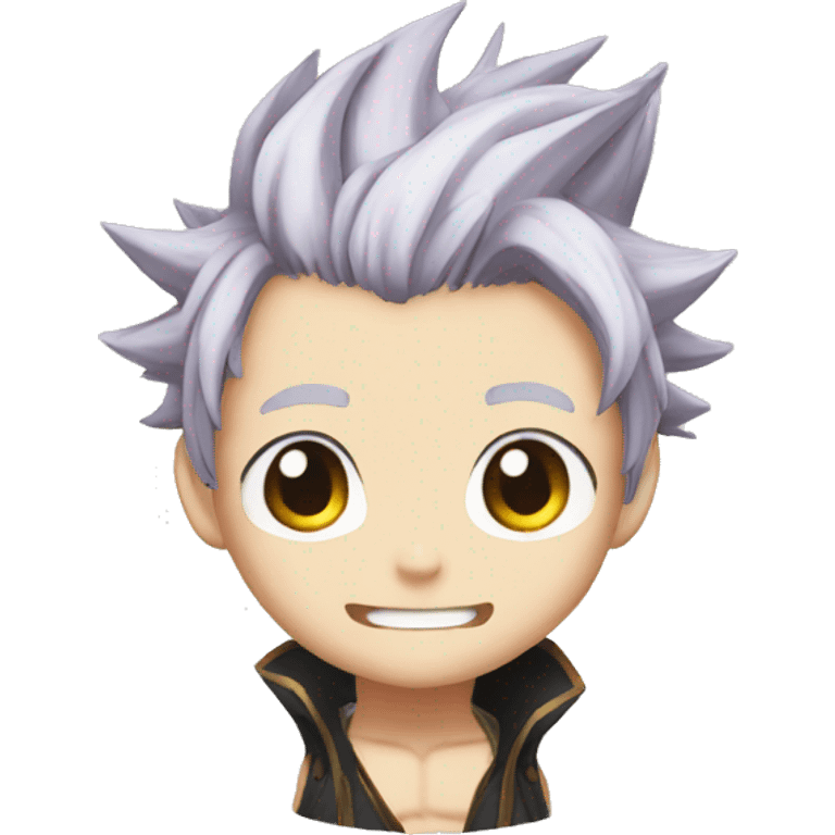 Natsu from fairy tail emoji