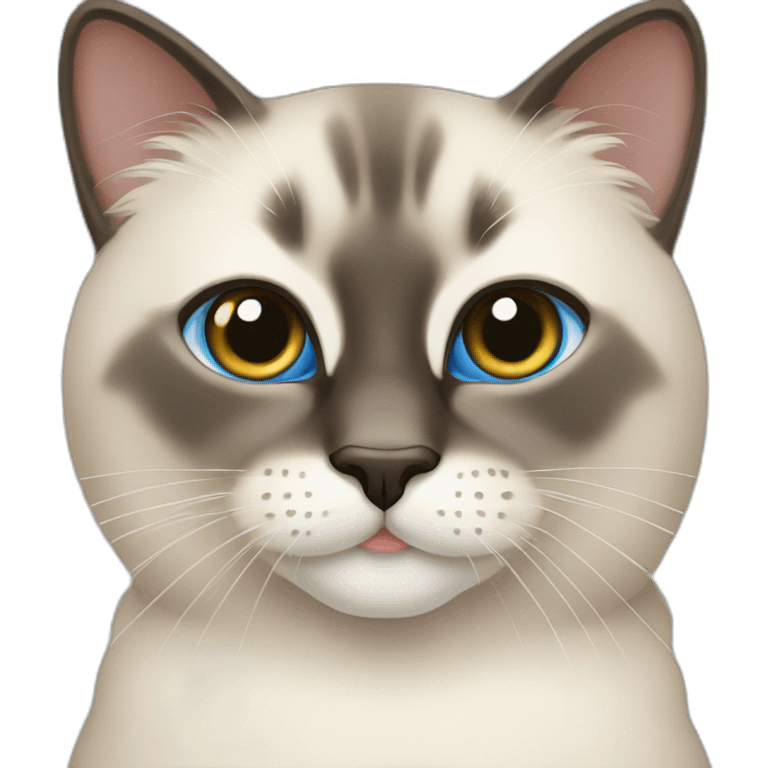 Cat siamois emoji