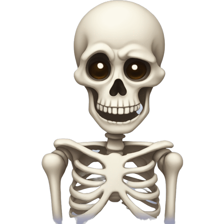 cartoon skeleton emoji