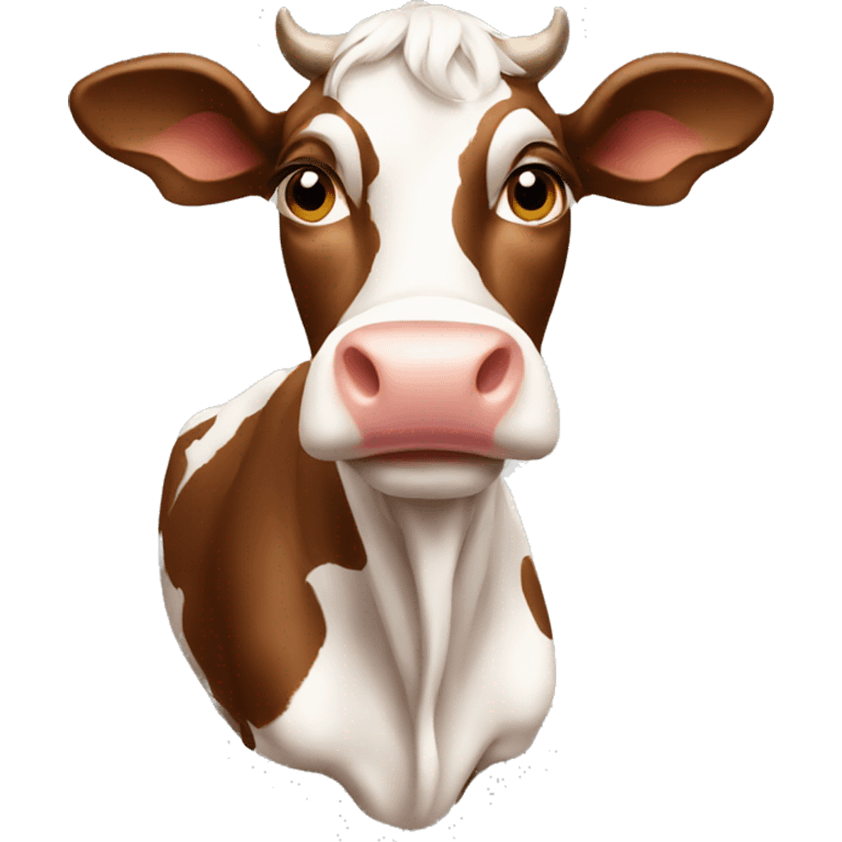 rich cow emoji