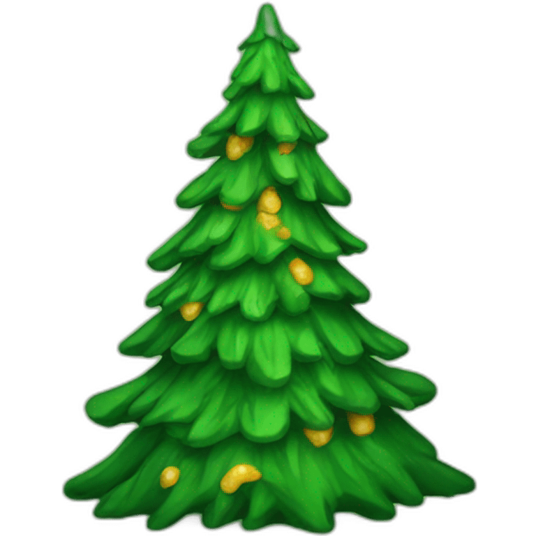 christmas tree puke emoji