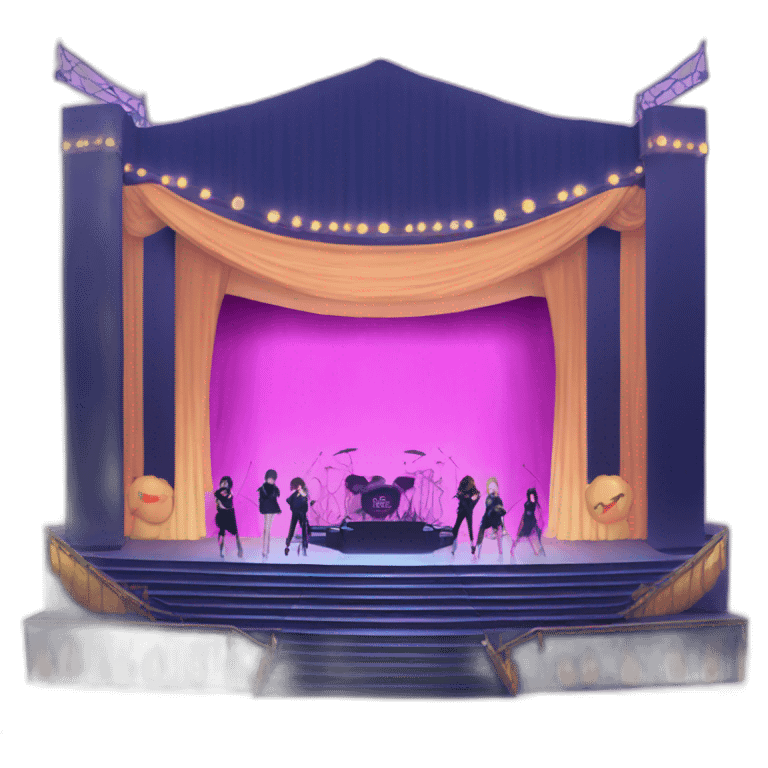 kpop concert stage  emoji