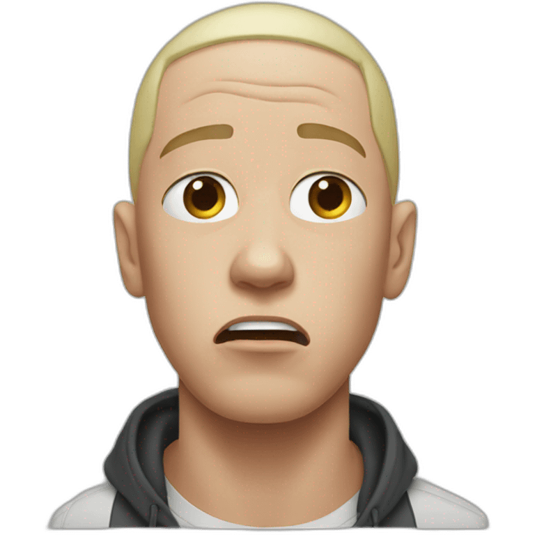 Eminem crying emoji