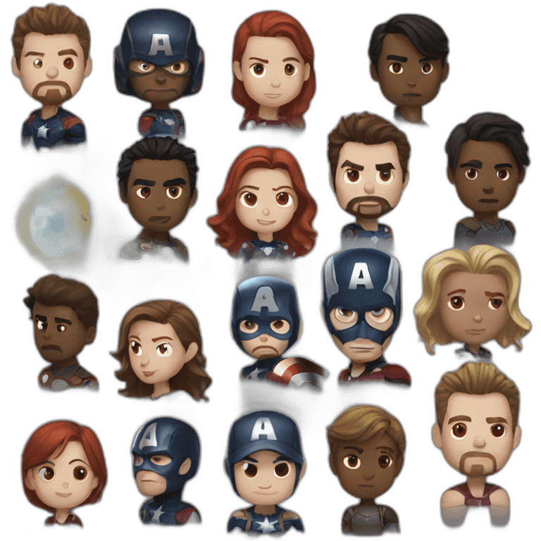 Avengers emoji