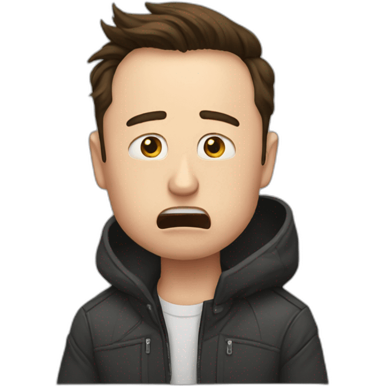 Elon Musk Crying emoji