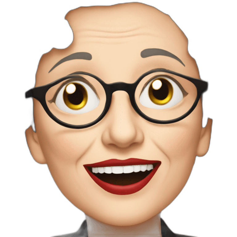 Edith Piaf qui chante emoji