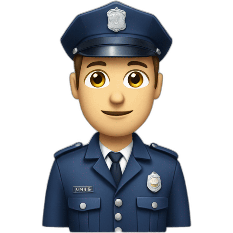 French police officer emoji