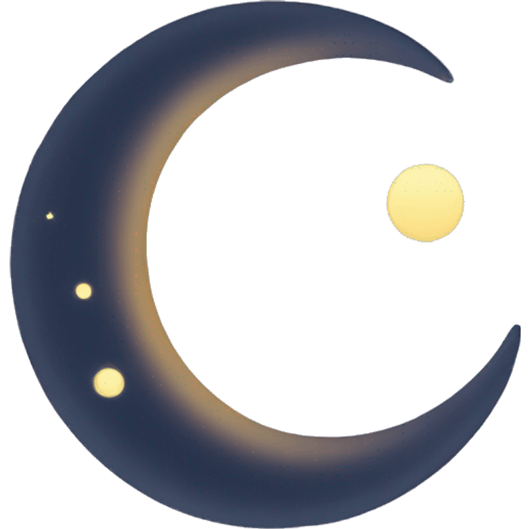 crescent emoji