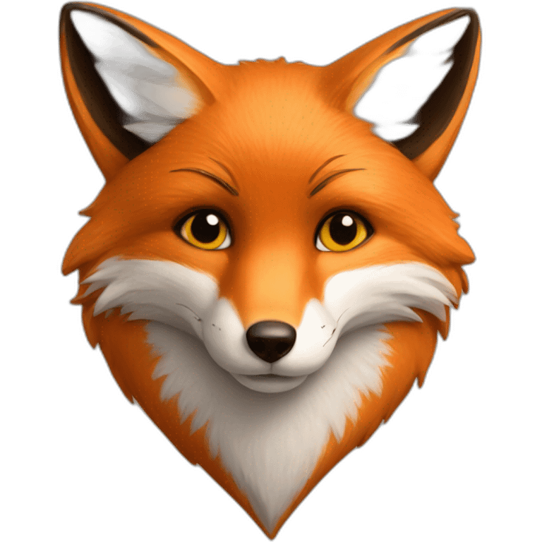 Fox heart emoji