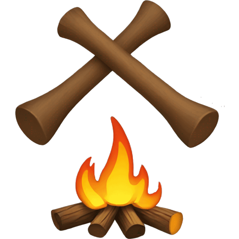 Campfire emoji