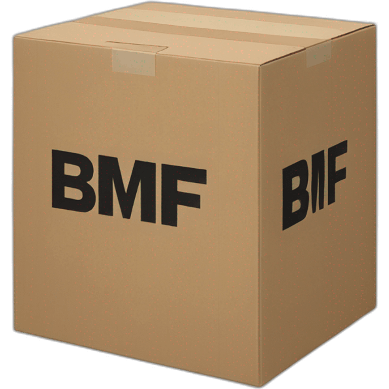 BMF Box Logo Writing emoji