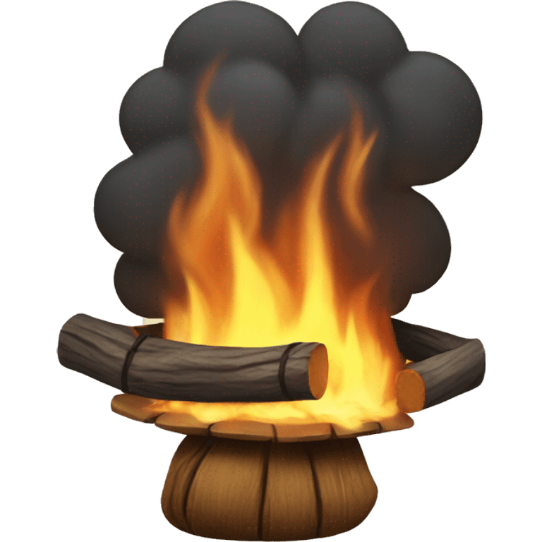 Woodfire cosy  emoji