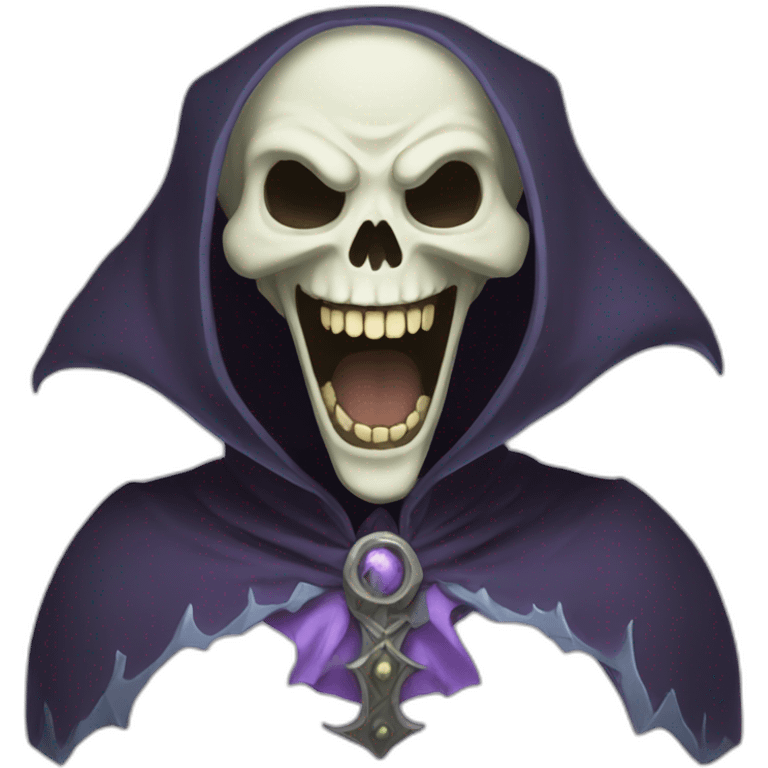 maniacally laughing lich emoji