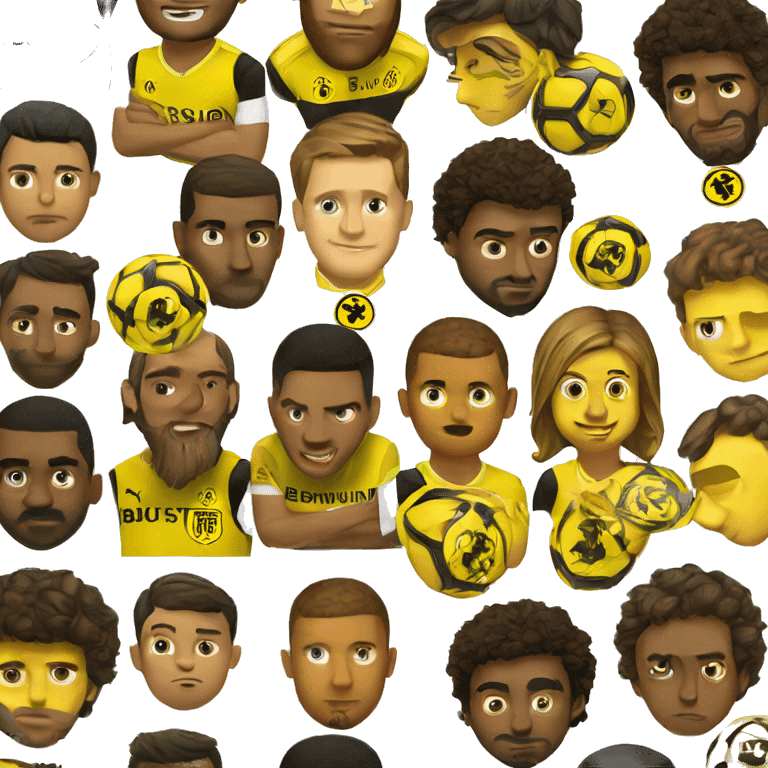 Logotipo borussia dortmund emoji